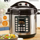 Silvercrest Electric Pressure Cookers 6 Litres ,10 Functions