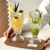 Milkshake & Cocktail Glass Set – 6PCS Premium Glass Cups