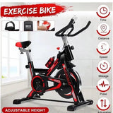 Sport Gym Fit Portable Spin Bike – Adjustable Indoor Exercise Bike