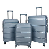 Pioneer Rubber PP Suitcase – Size 28 (Silver)