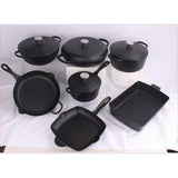 Heavy Duty Cast Iron Enamel Cookware Set.