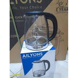 Ailyons 2L Glass Electric Kettle – Fast Boil LED Water Heater