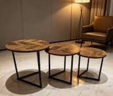 Modern 3-in-1 Executive Pure Marble Table – Elegant & Luxurious