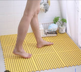 Interlocking Anti-Slip Bathroom & Balcony Floor Mats – 30 × 30cm
