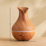 Wooden Ultrasonic Humidifier – 130ml | Compact & Elegant