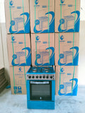 Euroken 60×65 3+1 Standing Cooker with Electric Double Heater Oven