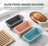 3D Silicone Bread Baking Tin – Food-Grade Non-Stick Baking Mold.