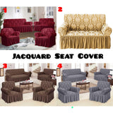 Jacquard Seat Covers – Flexible & Stylish 7-Seater Couch Covers .