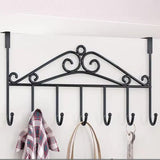 Over-the-Door Hanger – 7 Hooks | Metallic