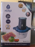 Nunix Food Chopper 2L – Powerful & Convenient