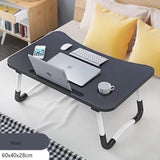 FOLDING LAPTOP & BREAKFAST TABLE – PORTABLE BED STUDY DESK.