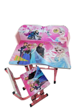 Executive Adjustable Kids Study Table & Desk – Pink & Blue