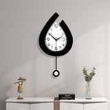 U-Shaped Wall Clock – Modern Decorative Wall Clock for Living Room, Bedroom & Office