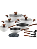 Edenberg 15‑Piece Nonstick Cookware Set – Code 5622.