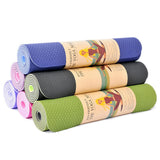 Monochrome Non Slip Yoga Mat.