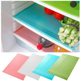 4-Piece PVC Fridge Mats – Refrigerator Shelf Liners
