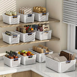 Multi-Purpose Plastic Storage Box Organizer – Kitchen, Wardrobe & Desktop Storage Basket