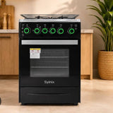 Syinix Q60GC3 60×60 3+1 Standing Cooker – New Model with 80L Electric Oven
✨ New Model – Now Available! ✨