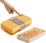 Household Silicone Ice Cube Maker – Press & Pour Ice Tray with Lid.
