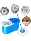 URK Spin Mop – Hands-Free 360° Rotating Floor Cleaning System
