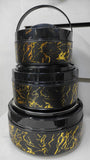 Designer Hotpot 3 pcs Set – Large Capacity Food Warmers.