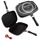 Dessini Double Grill Pan – 40cm Original Die-Cast