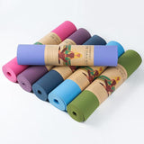 Monochrome Non Slip Yoga Mat.