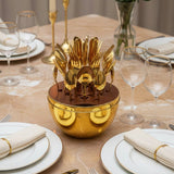 Gold Egg‑Shaped Knife – Stylish & Functional.