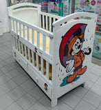2×4 Wooden Baby Cot – Cosy & Comfortable Baby Bed