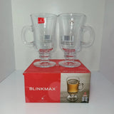 Heat-Resistant Irish Coffee Glasses – Set of 6.