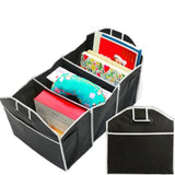 Foldable Car Trunk Organizer – Sturdy Collapsible Car Boot Storage Box for Shopping & Travel