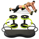 Revoflex Xtreme Resistance Ab Roller – Home Core & Full Body Workout Equipment