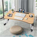 FOLDING LAPTOP & BREAKFAST TABLE – PORTABLE BED STUDY DESK.