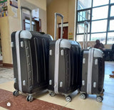 3-in-1 Fibre Luxurious Suitcase, Briefcase & Travel Bag