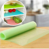 4-Piece PVC Fridge Mats – Refrigerator Shelf Liners