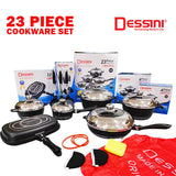 Dessini 23-Piece Granite Cooking Set