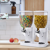 Dual Cereal Dispenser – Large Capacity Dry Food Storage Container