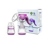 MANUAL BREAST PUMP – COMFORTABLE & PORTABLE BREAST MILK PUMP