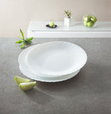 All-White Dinner Plates – 10.5 Inches (Set of 6)