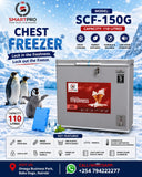SmartPro 110L Deep Freezer – Compact & Convenient