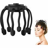 Electric Octopus Claw Head Massager – Wireless Multi-Claw Stress Relief with Bluetooth Music