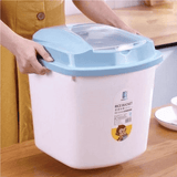 Plastic Cereal & Rice Storage Buckets – Airtight Food Storage Containers.