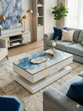 Modern Coffee Table – Marble Top or Glass Top Available