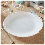 All-White Dinner Plates – 10.5 Inches (Set of 6)