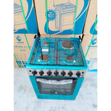 Euroken 60×65 3+1 Standing Cooker with Electric Double Heater Oven