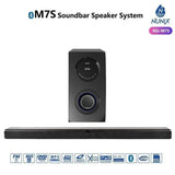 Nunix Soundbar Woofer 2.1 M7S – Powerful Bluetooth Home Theater Speaker System