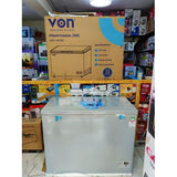 Von 254L Chest Deep Freezer – Spacious Frozen Food Storage
