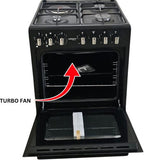 Legacy 60×60 3+1 Standing Cooker – Turbo Fan Electric Oven