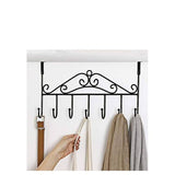 Over-the-Door Hanger – 7 Hooks | Metallic
