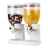 Dual Cereal Dispenser – Large Capacity Dry Food Storage Container